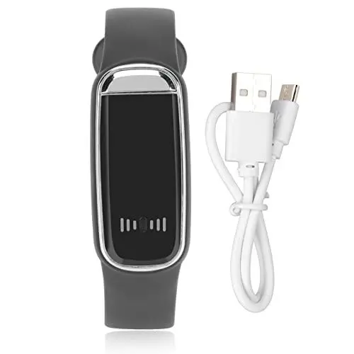 Produktbild: Zunate Digital-Chronograph mit LED-Bildschirm, Wiederaufladbare Stilvolle Elektronische Armbanduhr, Unterstützt 12- oder 24-Stunden-Zeitsystem, für Männer, Frauen, Teenager(Schwarz)