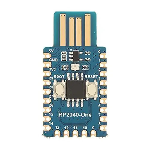 Produktbild: Zunate Mikrocontroller, PCB RP2040 EIN USB A 4 MB für Pico Expansion Board, Unterstützung für C, für C Plus Plus, für Python Entwicklung