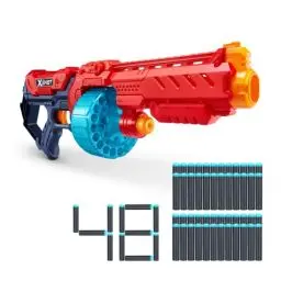 Produktbild: ZURU - XSHOT – Excel Turbo Fire – Pistole Pfeile Schaumstoff – Lieferung mit 48 Pfeilen – zieht bis zu 27 m – 36270-22