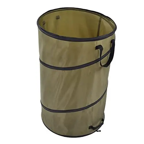 Produktbild: Weikeya Garten-Blatt-Behälter, zusammenklappbarer Müllsack für Recycling, 113 l, 30 Gallonen, effizient für Camping für Rasen