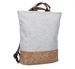 Produktbild: Zwei Rucksack-Tasche Olli OR140 Shopper 10 Liter strapazierfähig wasserabweisend, hochwertige Qualität, gepolstertes Laptopfach + Schlüsselring, Rucksack & Schultertasche 2in1 (ice)