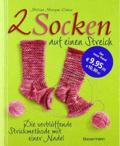 Produktbild: Zwei Socken auf einen Streich: Die verblüffende Strickmethode mit einer Nadel