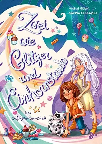 Produktbild: Zwei wie Glitzer und Einhornstaub - Der Süßigkeiten-Dieb: Reihe ab 7 Jahren: mit kunterbunten Bildern und vielen magischen Wesen (Band 2)