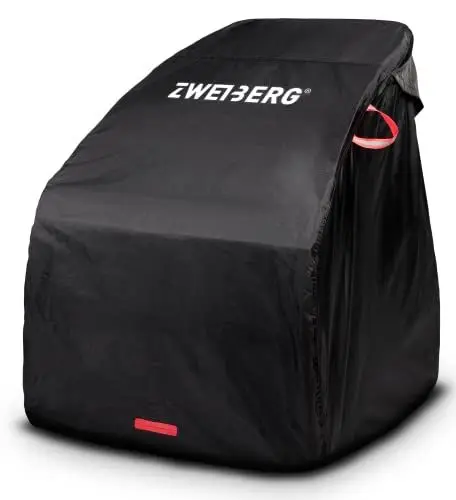 Produktbild: ZWEIBERG® Faltgarage für Fahrradanhänger Universelle Robuste und wasserdichte Abdeckung Regenschutz mit UV-Schutz, easyRemoval