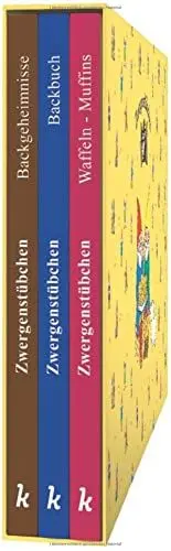 Produktbild: Zwergenstübchen-Schuber: 3 Backbücher in einer Sammelbox: Backgeheimnisse, Backbuch, Feine Waffeln - Tolle Muffins (Zwergenstübchen - Backbücher und Kochbücher für Kinder, Eltern, Familien)