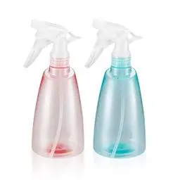 Produktbild: ZWFSDM 2 Stücke Sprühflaschen 500 ml, Wassersprühflasche Pflanzen, Kunststoff Zerstäuber Sprühflaschen, Mister Sprüher für Hausreinigung, Garten, Friseur, Pflanzen, Blumen - Rosa/Grün