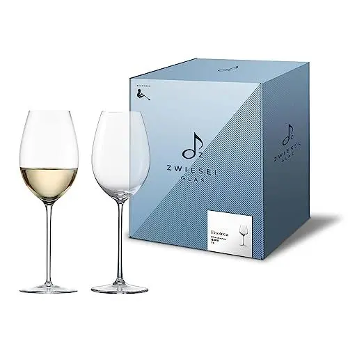 Produktbild: Zwiesel Glas Riesling Weißweinglas Enoteca (2-er Set), in Handarbeit mundgeblasene Weingläser, edle Kristallgläser für Weißwein (Art.-Nr. 122085)