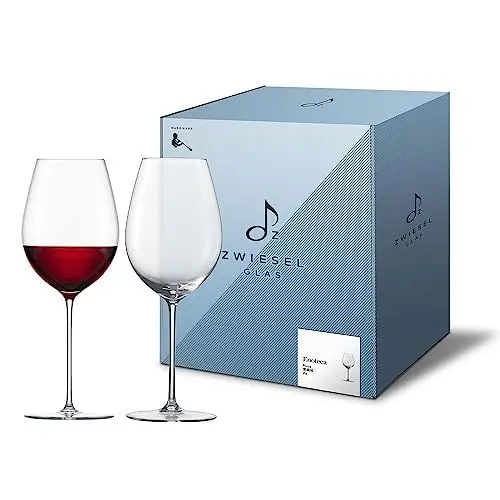 Produktbild: Zwiesel Glas Rioja Rotweinglas Enoteca (2-er Set), in Handarbeit mundgeblasene Weingläser, edle Kristallgläser für spanischen Rotwein (Art.-Nr. 122083)