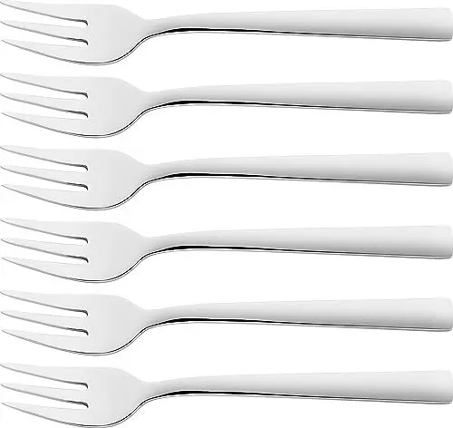Produktbild: ZWILLING Dinner, 6 Kuchengabeln, Edelstahl, Splitter