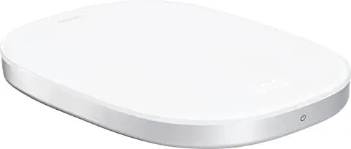 Produktbild: ZWILLING ENFINIGY Digitale Küchenwaage mit LCD-Display, aus Kunststoff, Aufladung per USB, bis 10 kg, Silber