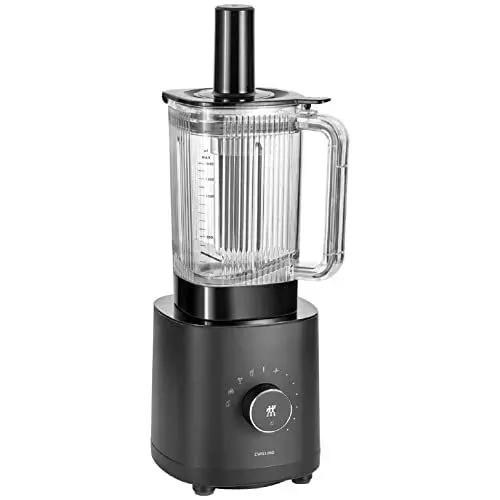Produktbild: ZWILLING ENFINIGY Standmixer Universal 1.4 Liter, Mixer mit Edelstahl-Kreuzklinge & 1200-Watt-Hochleistungsmotor, Schwarz