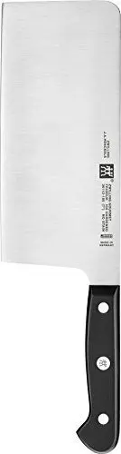 Produktbild: ZWILLING Gourmet Chinesisches Kochmesser, 18 cm, Rostfreier Spezialstahl, Ergonomischer Kunststoff-Griff, Schwarz - Made in Germany