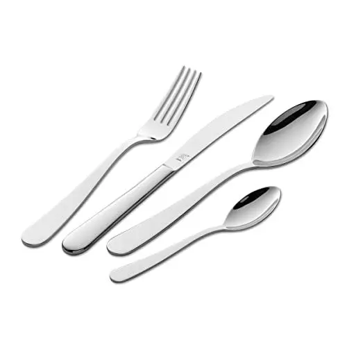 Produktbild: ZWILLING Greenwich Besteck-Set, 68-teilig, Für 12 Personen, 18/10 Edelstahl/Hochwertiger Klingenstahl, Poliert