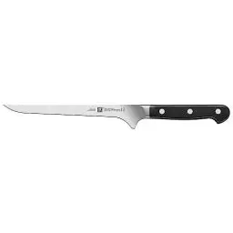 Produktbild: ZWILLING Pro Filiermesser, 18 cm, Klingenlänge: 18 cm, Rostfreier Spezialstahl, Kunststoffgriff, Schwarz
