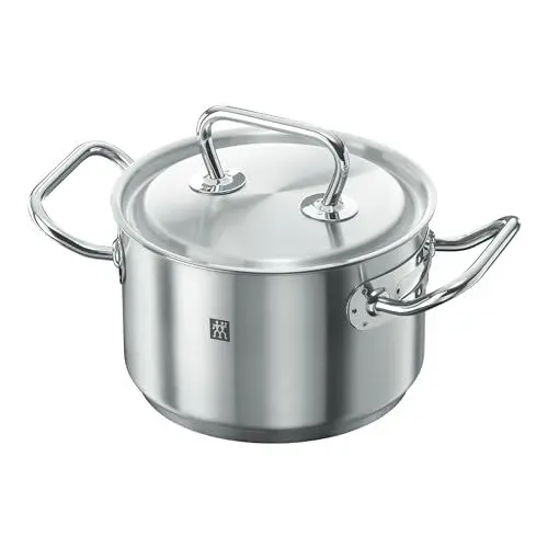 Produktbild: ZWILLING Twin Classic Kochtopf mit Deckel, 16 cm, 2 L, Induktionsgeeignet, Edelstahl