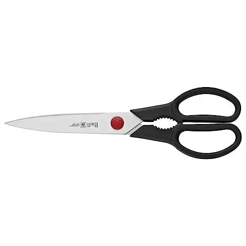 Produktbild: ZWILLING Twin L Vielzweckschere, Universalschere, Länge: 23 cm, Rostfreier Spezialstahl/Kunststoff, Schwarz (Made in Germany)