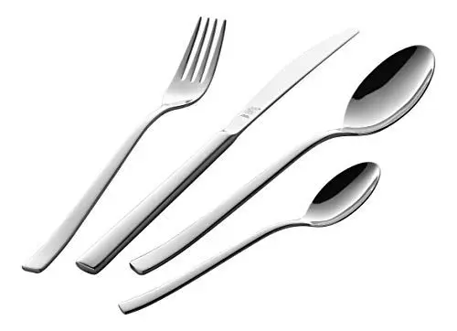 Produktbild: ZWILLING BELA Besteck Set 42 TLG, 6 Personen Komplett Menü Besteckset, Tafelbesteck Edelstahl Rostfrei 18/10, Spülmaschinenfest, Tafel Essbesteck Menübesteck