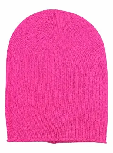 Produktbild: Zwillingsherz Slouch-Beanie-Mütze aus 100% Kaschmir - Hochwertige Strickmütze für Damen Mädchen Jungen - Hat - Unisex - One Size – Mütze warm weich kuschelig im Frühjahr Herbst und Winter