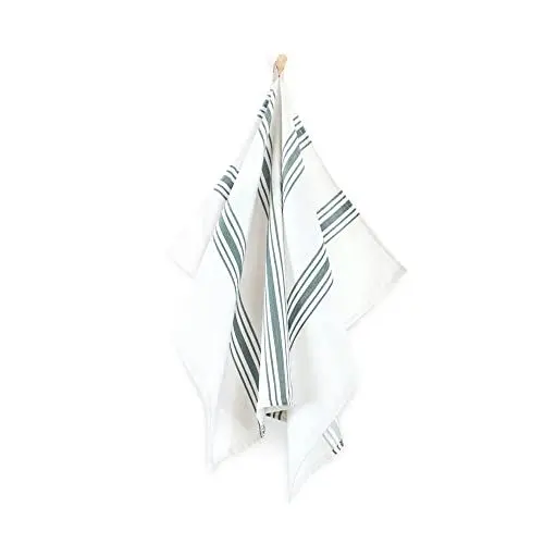 Produktbild: ZWOLTEX 1er Set Jacquard Geschirrtücher/Geschirrtuch | Küchentuch | Abtrockentuch | saugstarke Baumwolle I Sammlung Premium Geschirrtücher - 1x FISH P ZE-037P+700 turquoise (50x70)