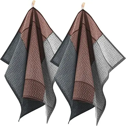 Produktbild: ZWOLTEX 2er Set Geschirrtücher/Geschirrtuch | Küchentuch | Abtrockentuch | Klassische Baumwolle I Sammlung PURE - 2x Pure Pink (50x70)