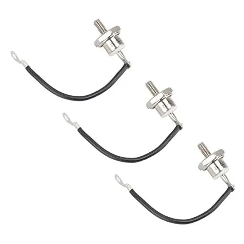 Produktbild: ZX70 ZX70 12 Diode, 70 A Gleichrichterdiode 12 Diode Ersatzdiode Stabile Leistung 70 A Diode mit Leitung (Negative schwarze Linie)