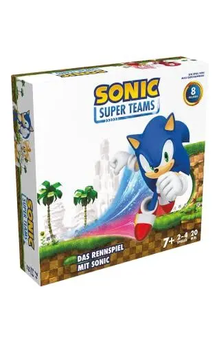 Produktbild: Zygomatic, Sonic Super Teams, Familienspiel, Rennspiel, 2-4 Spieler, Ab 7+ Jahren, 20+ Minuten, Deutsch