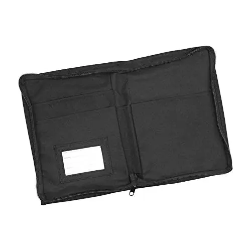 Produktbild: ZYNCUE Auto-Handschuhfach, Organizer, Aufbewahrungsmappe, strapazierfähig, 600D-Oxford-Stoff, schwarz, , 24 x 18 x 2 cm, Schwarz