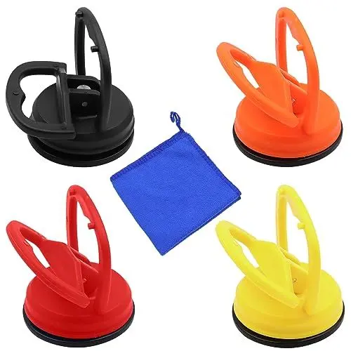 Produktbild: ZYNERY Beulenzieher auto,Auto-Dellen-Saugnapf,Pack of 4 dellenzieher,Geeignet für Mobiltelefone,Laptops, Autobeulen usw