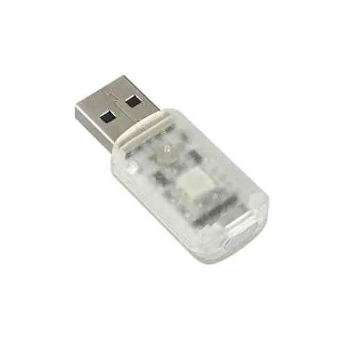 Produktbild: ZYWUOY Mini-USB-LED-Auto-Innenbeleuchtung, Touch-Taste, Neon-Atmosphäre, Umgebungslampe, Stimmungslicht, Touch-Taste, Neon, 5 V für Auto-Komponenten
