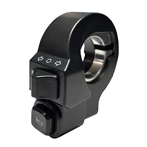 Produktbild: ZYWUOY Motorrad Schalter 2 in 1 Lenker Schalter Ein/Aus Lichter Nachrüsten Kunststoff Blinker Horn Schalter