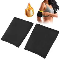 Produktbild: Zyyini 2Pcs Abnehmen Arm Ärmel, Arm Elastische Kompression, abnehmende Armwickel Armkompressionshülse Neopren Schlankheitsarm Shaping Wraps Kompressionshülse Oberarm Shaper Trainer
