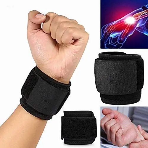 Produktbild: Handgelenk Bandagen, Handgelenk Unterstützung, Handgelenkstütze Einstellbar Handgelenkbandage Atmungsaktives Handgelenkband Verstellbare Handgelenkstütze Mit Klettverschluss Für Fitness