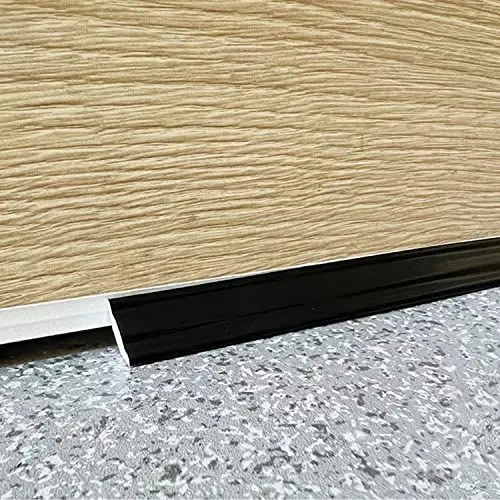 Produktbild: ZZLQIAN 2.9Meter Flexible Dichtungsleiste Selbstklebender Zauberstab - Modernen Design,Stuck Zierprofil,Zierleiste für Fliesen Arbeitsplatte Wandecken Sockelleisten Fußleiste Boden kanten Schwarz