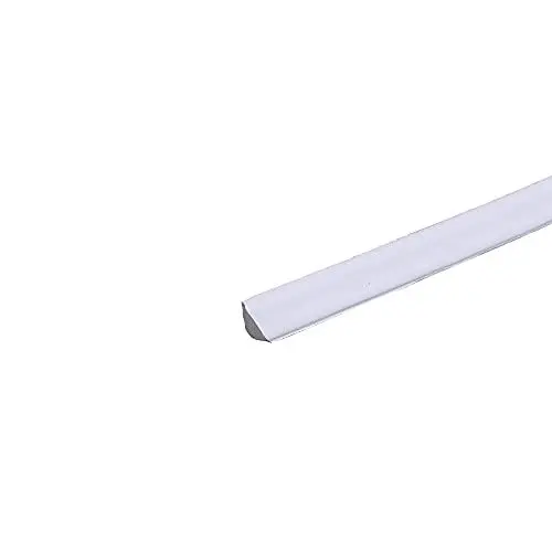 Produktbild: ZZLQIAN Flexible Dreieck Zierleiste selbstklebender Zauberstab - Modernen Design,Stuck Zierprofil,Decken und Wandübergang-für Fliesenkanten,Laminieren,Decke,Arbeitsplatte,Wandecken,Sockelleisten,Boden
