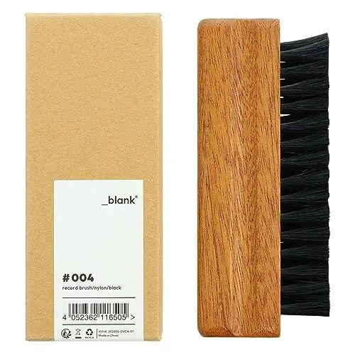 Produktbild: _blank #004bk | Schallplattenbürste | Plattenbürste | Nylon | schwarz